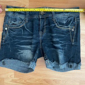 Dark Wash Jean Shorts - Women - Size 4